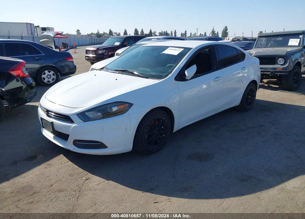 2015 DODGE DART SXT VIN: 1C3CDFBB4FD319426