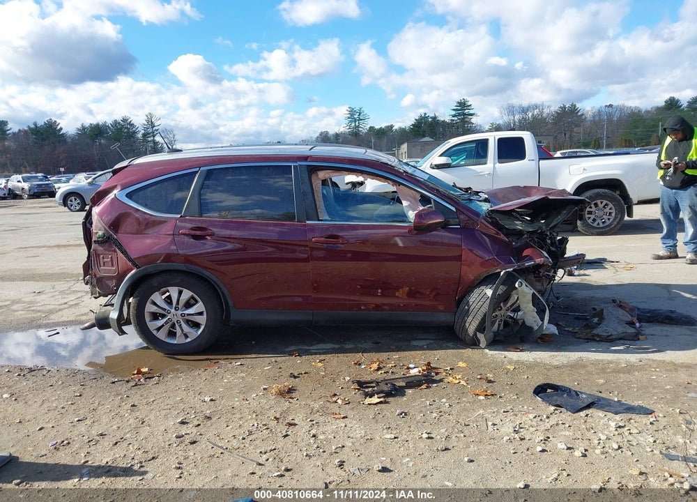 2014 HONDA CR-V EX-L VIN: 5J6RM4H74EL051683