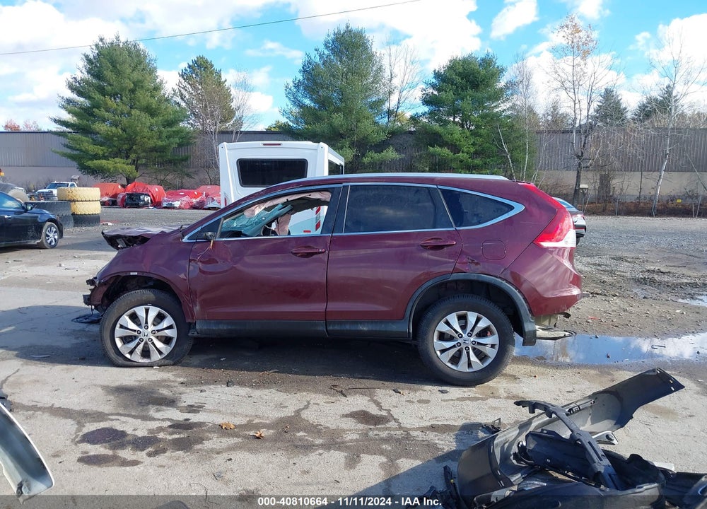 2014 HONDA CR-V EX-L VIN: 5J6RM4H74EL051683