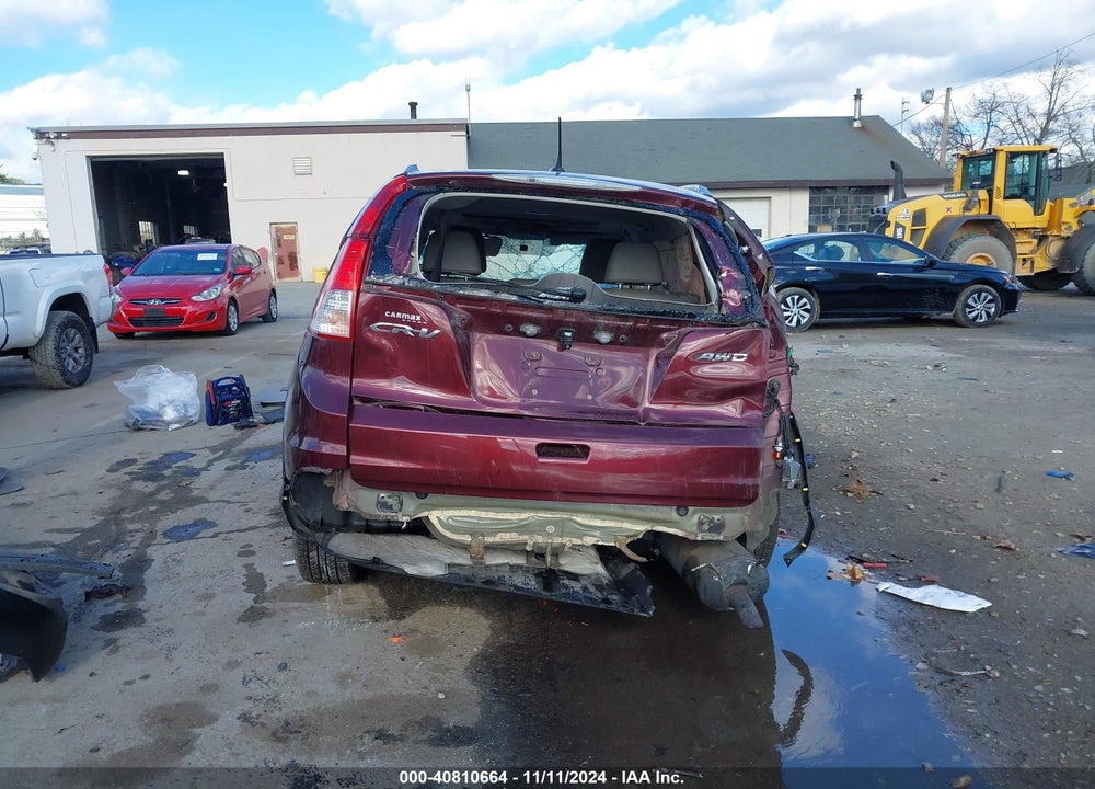 2014 HONDA CR-V EX-L VIN: 5J6RM4H74EL051683