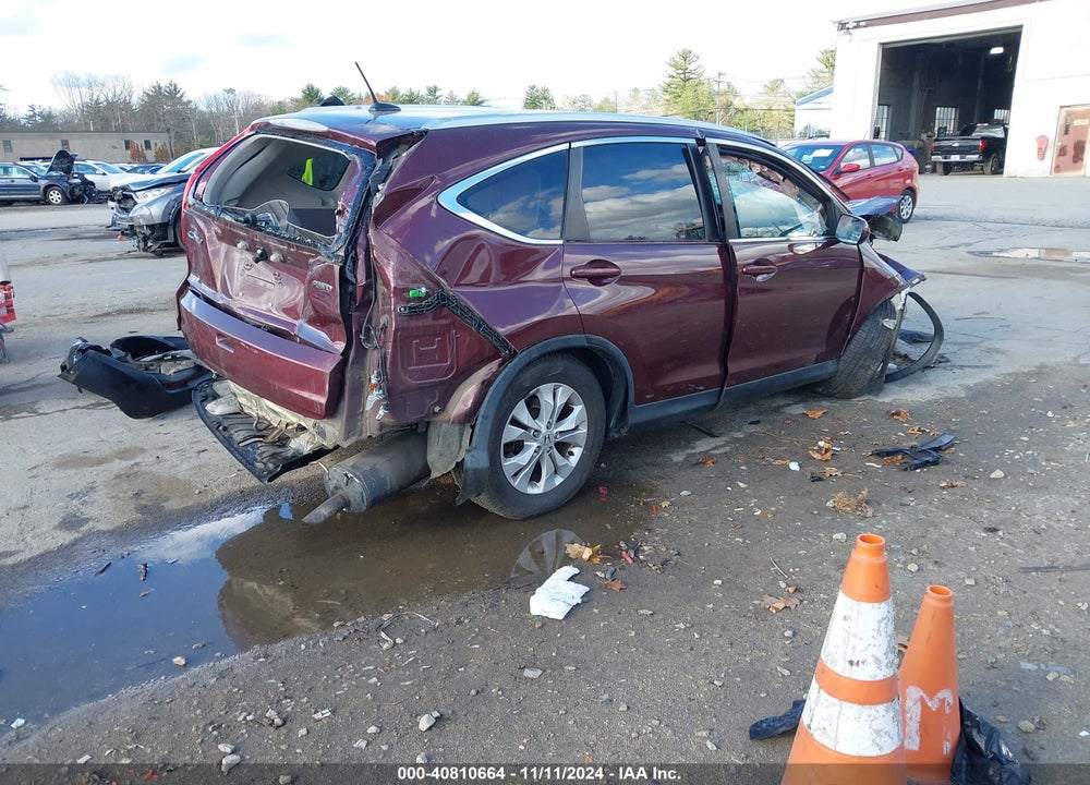 2014 HONDA CR-V EX-L VIN: 5J6RM4H74EL051683