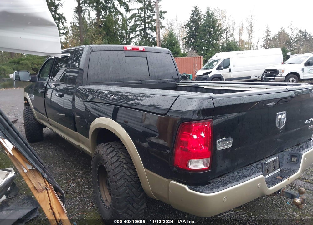 2012 RAM 3500 LAIE LONGHORN VIN: 3C63D3NL6CG189900