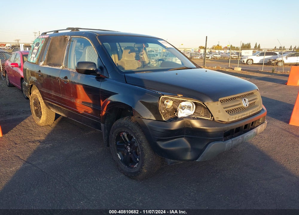 2004 HONDA PILOT EX VIN: 2HKYF18494H504425
