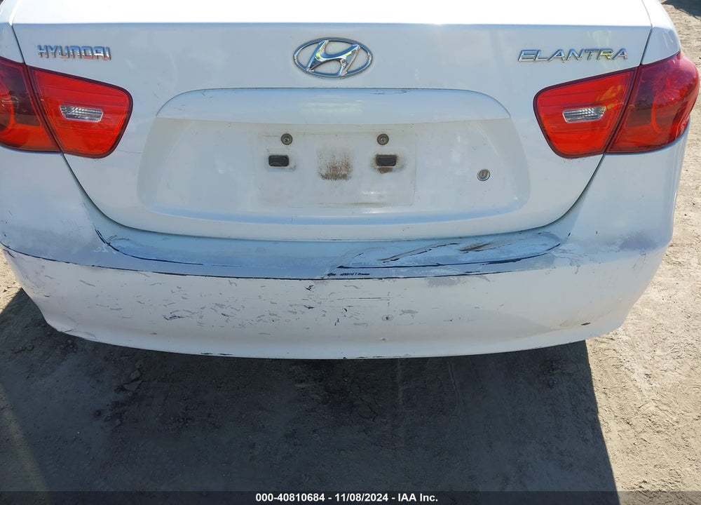 2007 HYUNDAI ELANTRA GLS/LIMITED/SE VIN: KMHDU46D07U248948