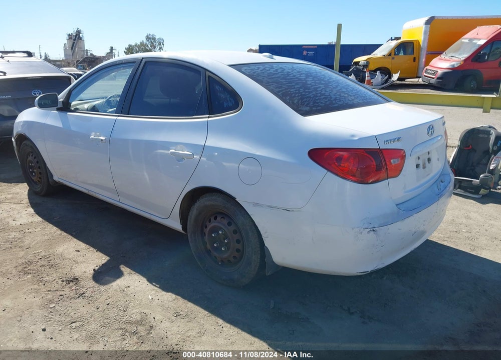 2007 HYUNDAI ELANTRA GLS/LIMITED/SE VIN: KMHDU46D07U248948