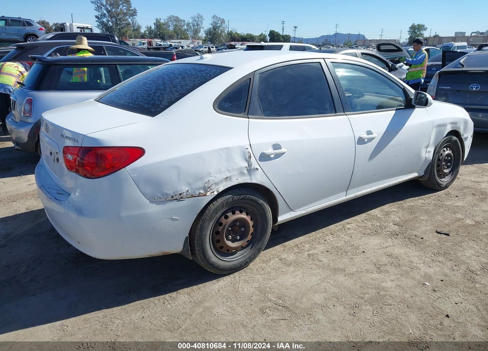 2007 HYUNDAI ELANTRA GLS/LIMITED/SE VIN: KMHDU46D07U248948
