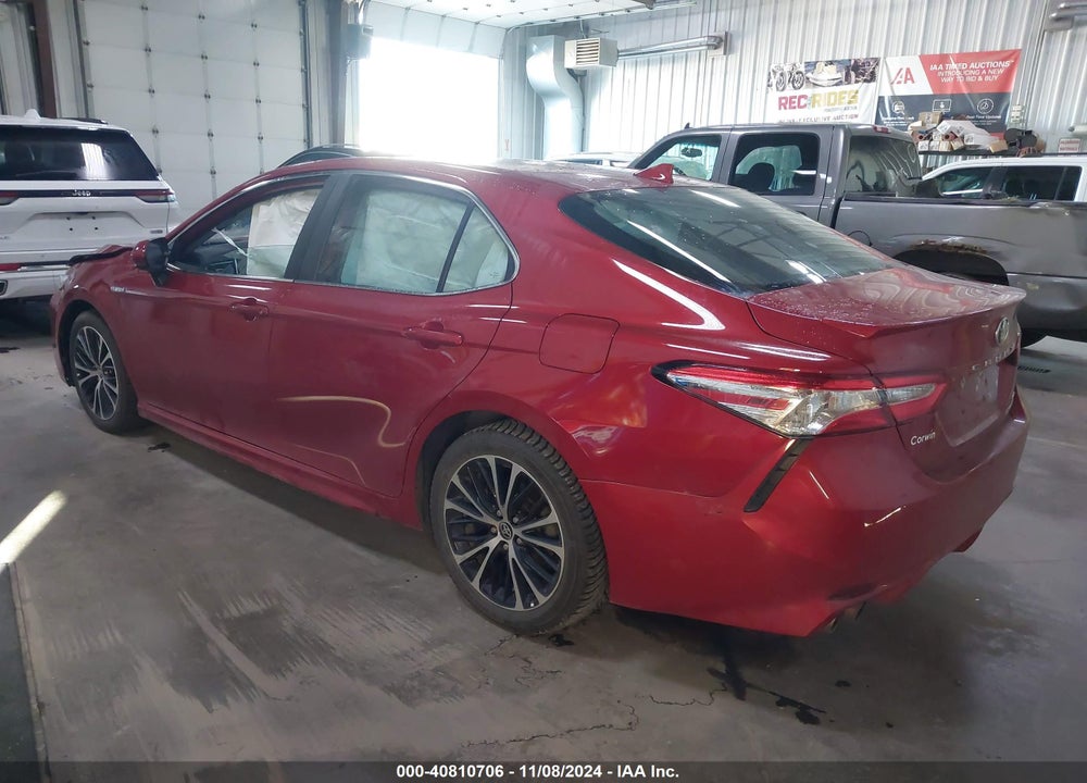 2020 TOYOTA CAMRY SE HYBRID VIN: 4T1G31AK5LU018319
