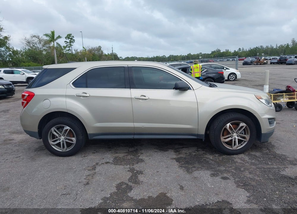 2016 CHEVROLET EQUINOX LS VIN: 2GNALBEK7G1153191