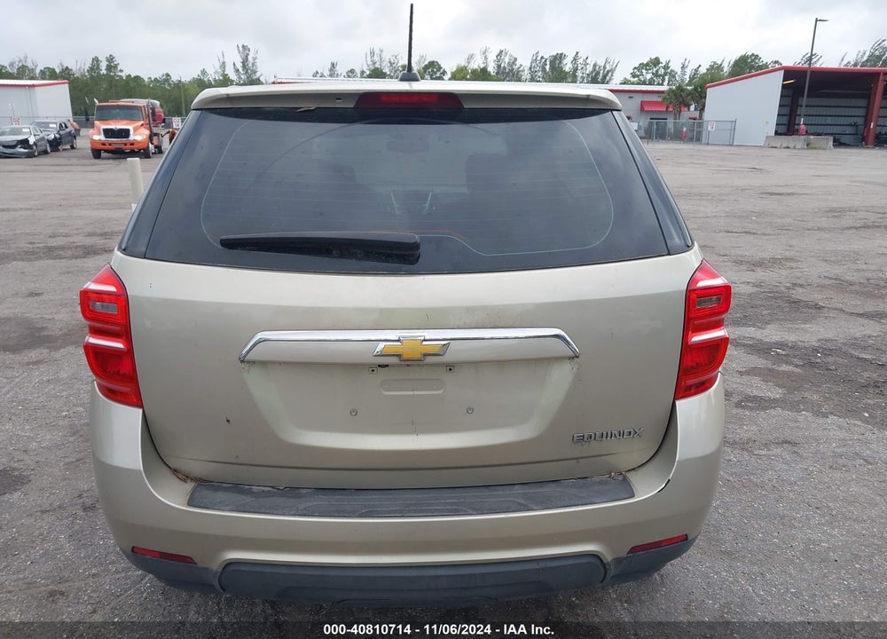 2016 CHEVROLET EQUINOX LS VIN: 2GNALBEK7G1153191
