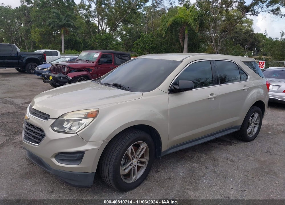 2016 CHEVROLET EQUINOX LS VIN: 2GNALBEK7G1153191