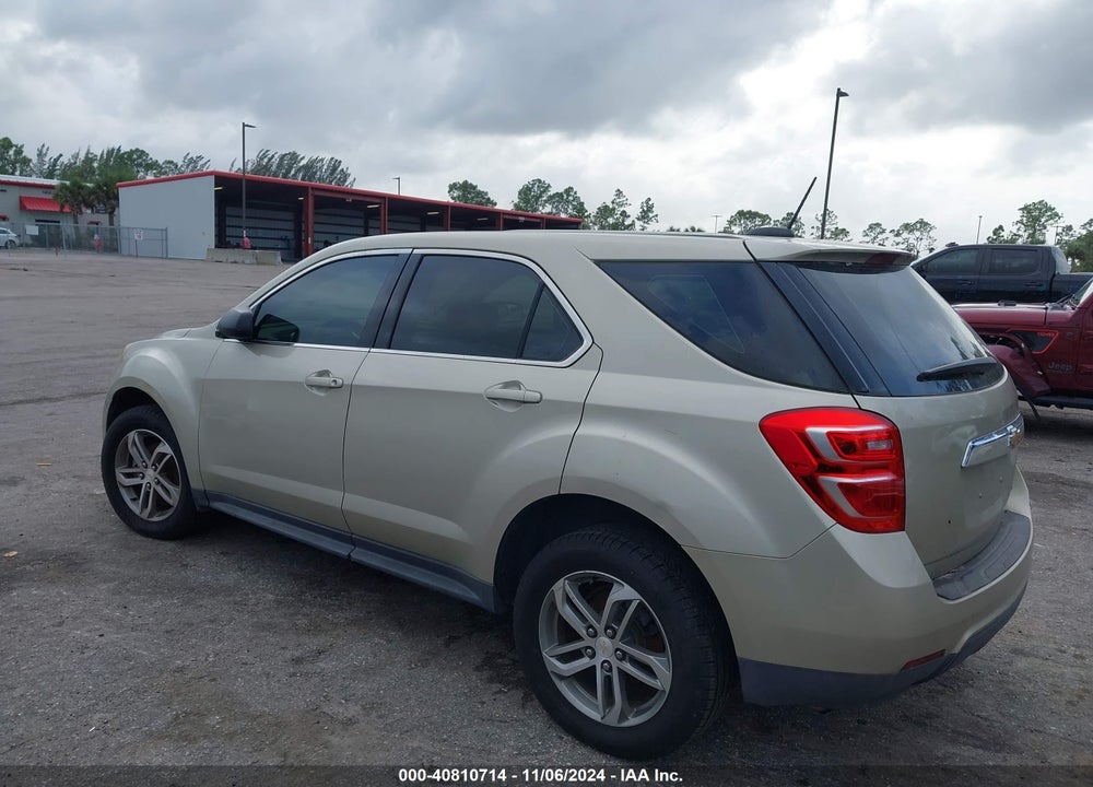 2016 CHEVROLET EQUINOX LS VIN: 2GNALBEK7G1153191
