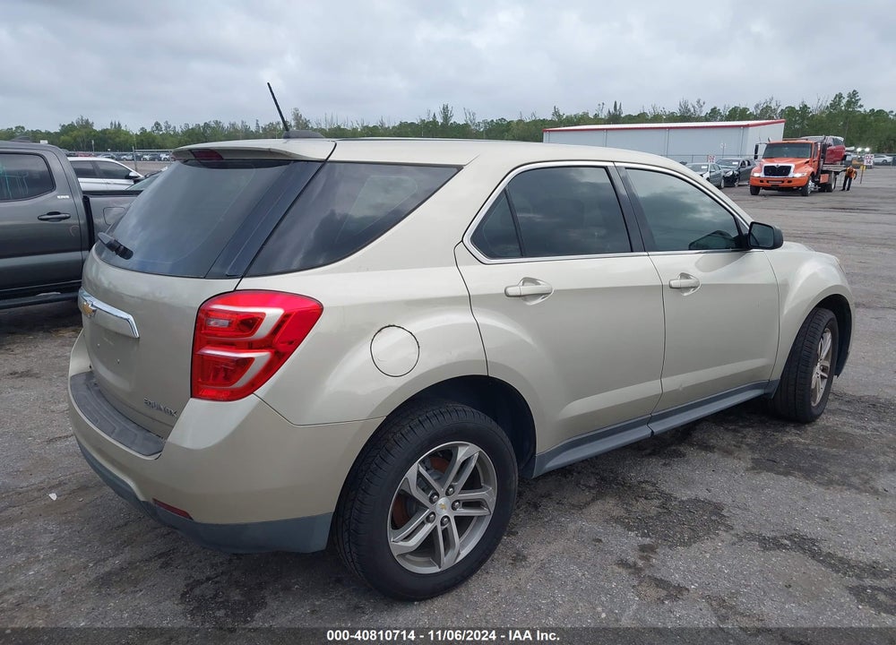 2016 CHEVROLET EQUINOX LS VIN: 2GNALBEK7G1153191