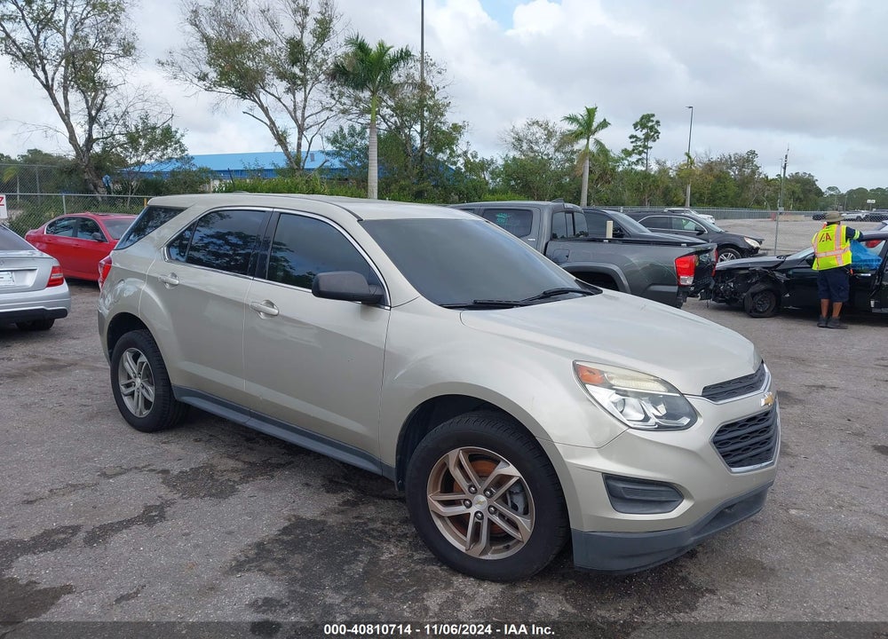 2016 CHEVROLET EQUINOX LS VIN: 2GNALBEK7G1153191