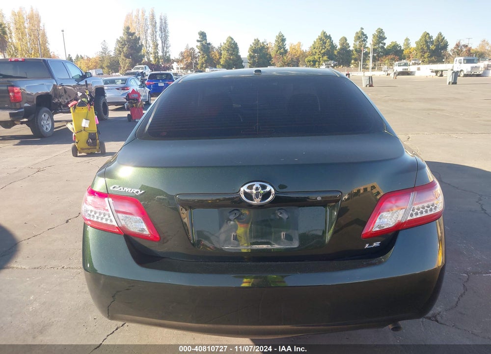 2011 TOYOTA CAMRY LE VIN: 4T1BF3EK6BU624556