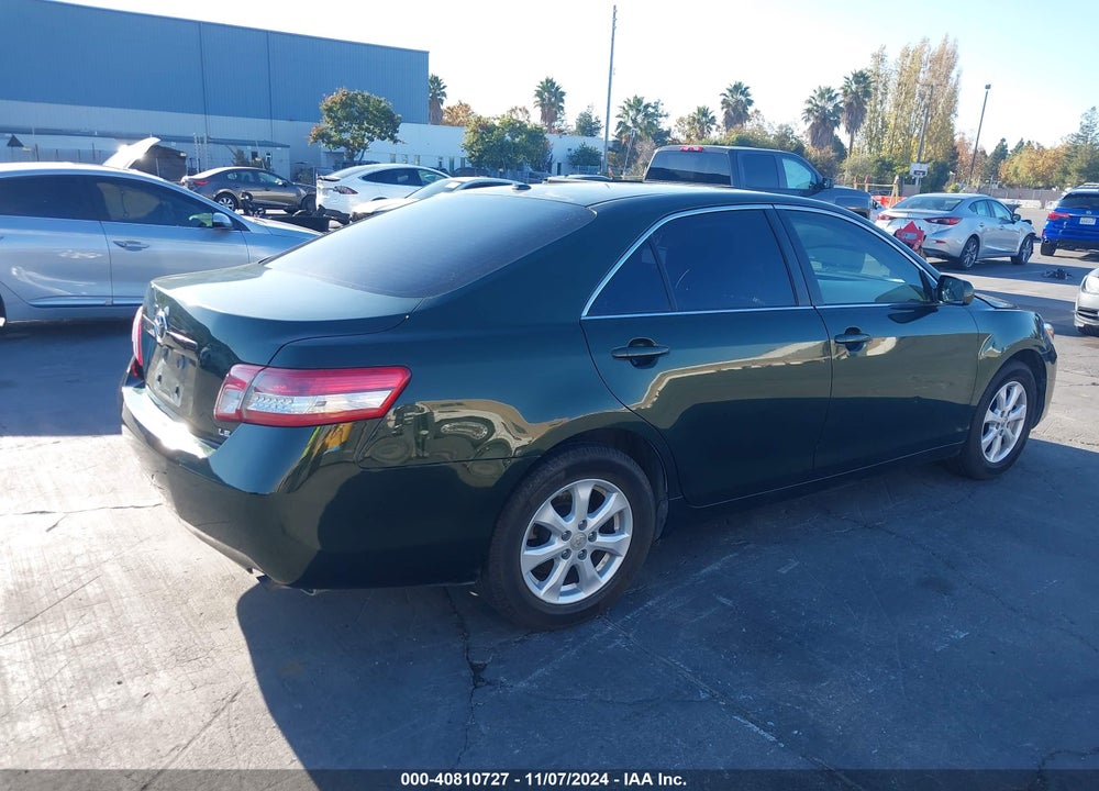 2011 TOYOTA CAMRY LE VIN: 4T1BF3EK6BU624556