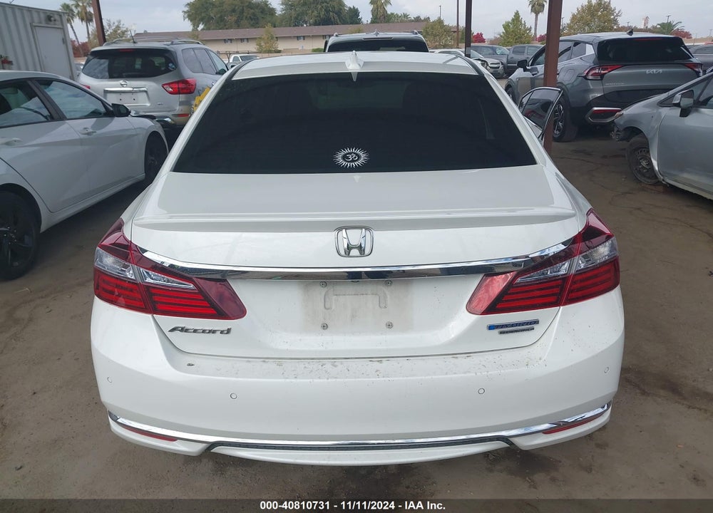 2017 HONDA ACCORD HYBRID TOURING VIN: JHMCR6F76HC016920