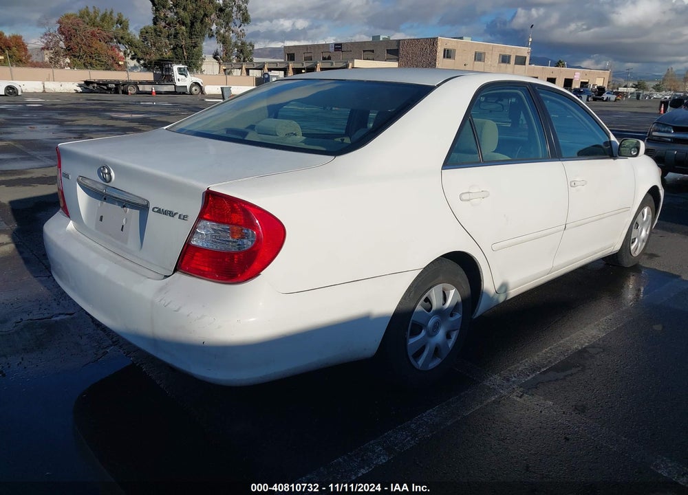 2003 TOYOTA CAMRY LE VIN: 4T1BE32K93U134430