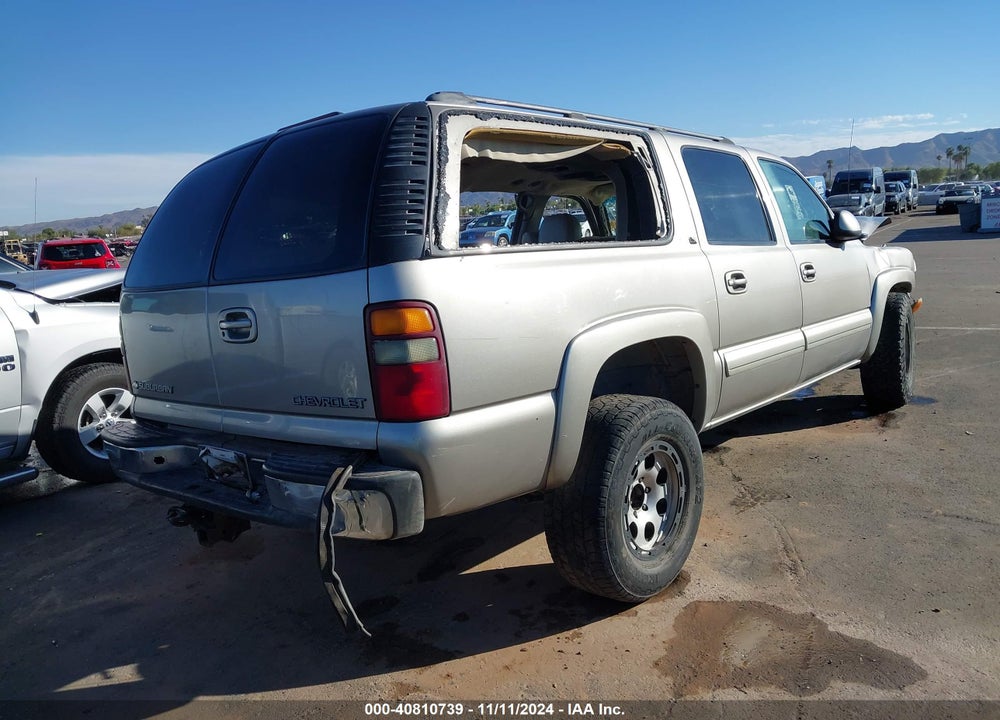 2002 CHEVROLET SUBURBAN 1500 LT VIN: 1GNFK16Z22J290035