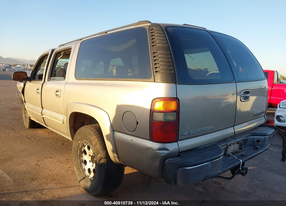 2002 CHEVROLET SUBURBAN 1500 LT VIN: 1GNFK16Z22J290035