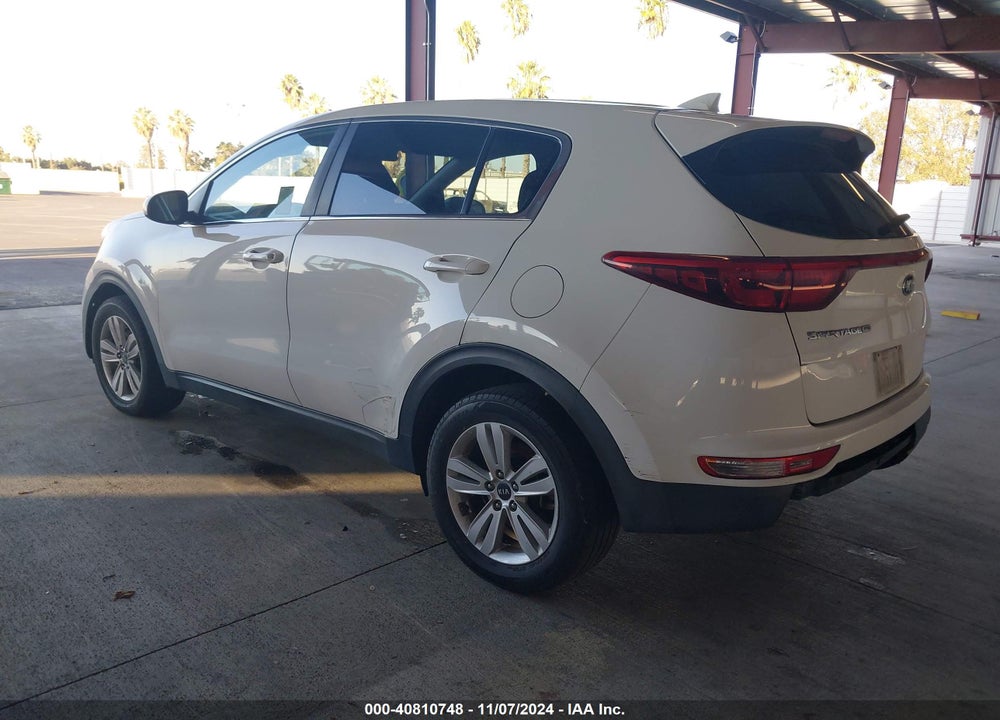 2017 KIA SPORTAGE LX VIN: KNDPM3AC8H7122962