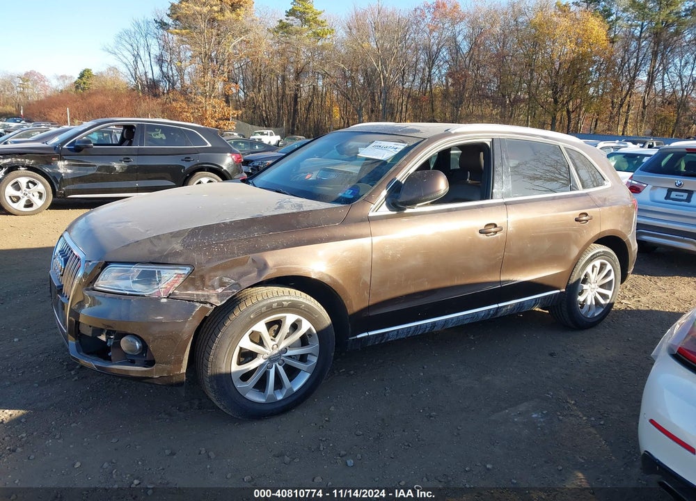 2014 AUDI Q5 2.0T PREMIUM VIN: WA1LFAFP0EA064136