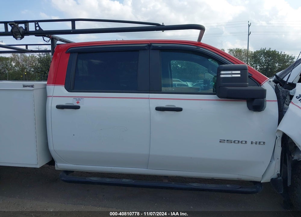 2022 CHEVROLET SILVERADO 2500HD 2WD LONG BED WT VIN: 1GB1WLE7XNF287463