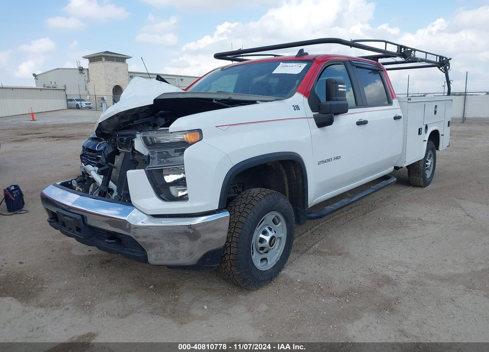 2022 CHEVROLET SILVERADO 2500HD 2WD LONG BED WT VIN: 1GB1WLE7XNF287463