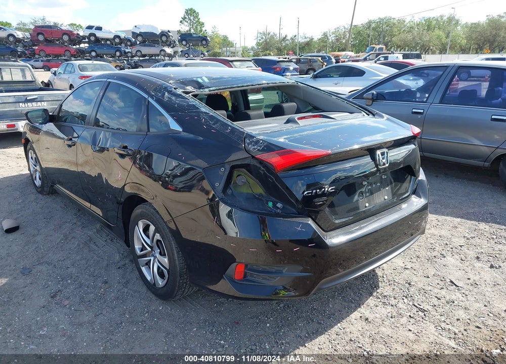 2017 HONDA CIVIC LX VIN: 19XFC2F51HE074188