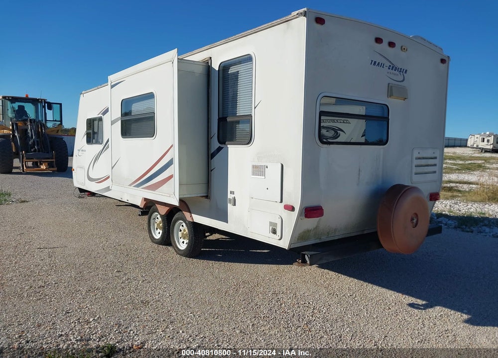 2008 TRAIL LITE TRAIL CRUISER MODEL VIN: 4WYT02K2381750267