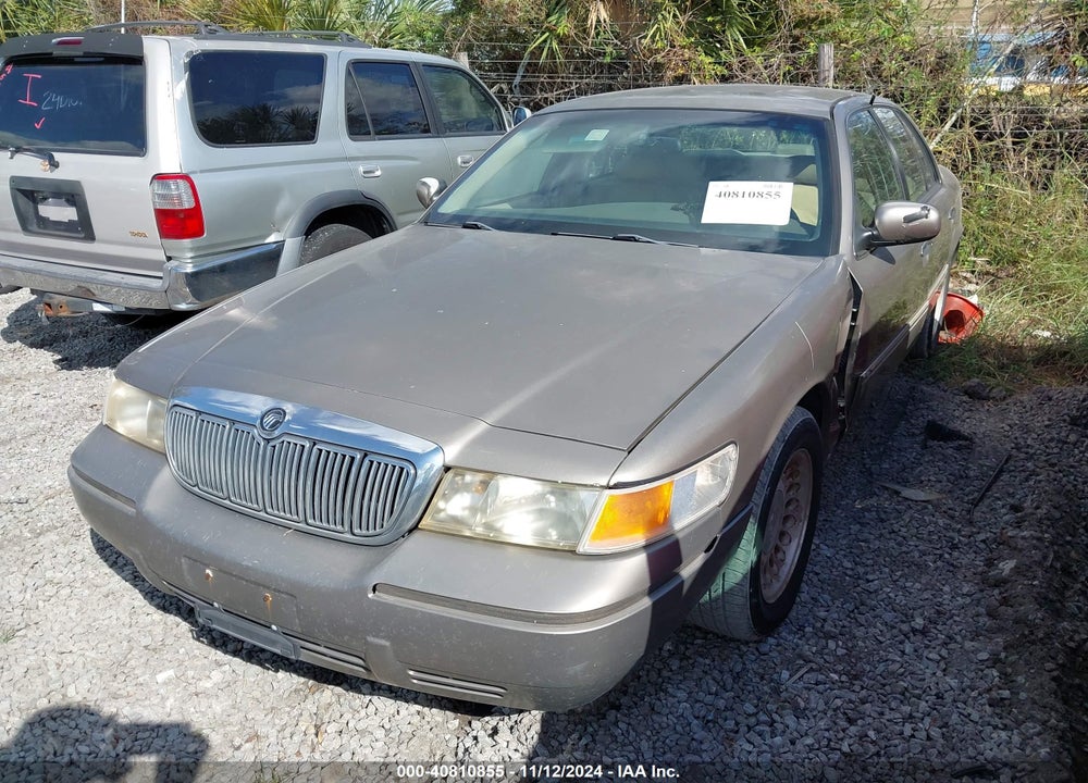 2002 MERCURY GRAND MARQUIS LS VIN: 2MEFM75W12X631444