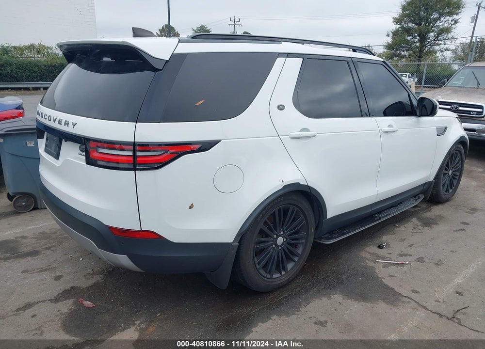 2017 LAND ROVER DISCOVERY HSE VIN: SALRRBBV3HA005628