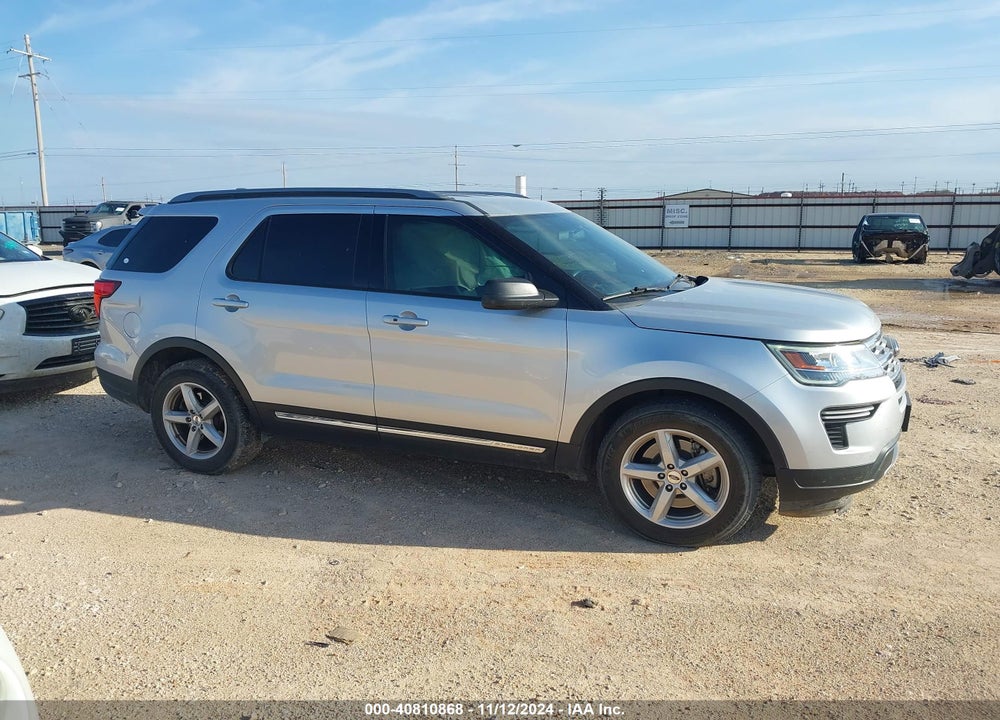 2018 FORD EXPLORER XLT VIN: 1FM5K7D86JGA41682