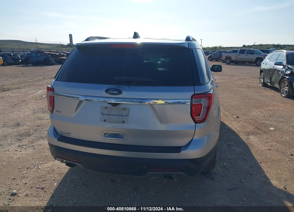 2018 FORD EXPLORER XLT VIN: 1FM5K7D86JGA41682