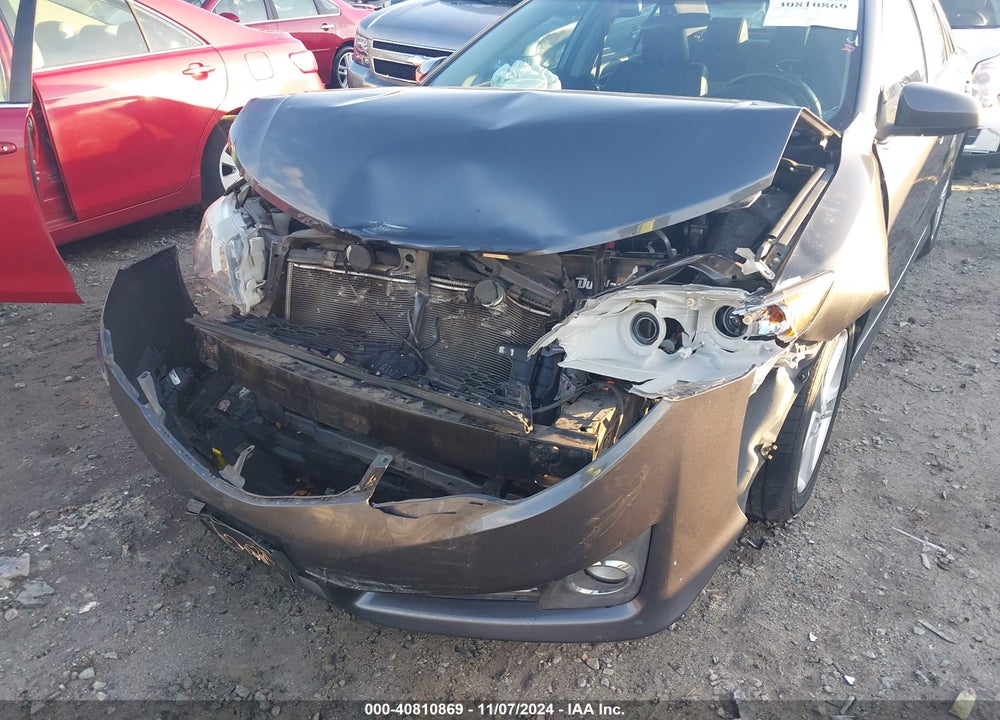 2012 TOYOTA CAMRY SE VIN: 4T1BF1FK8CU138142