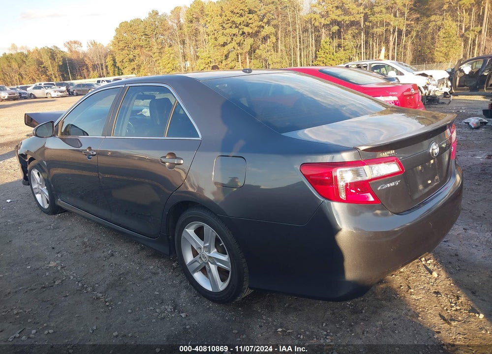 2012 TOYOTA CAMRY SE VIN: 4T1BF1FK8CU138142