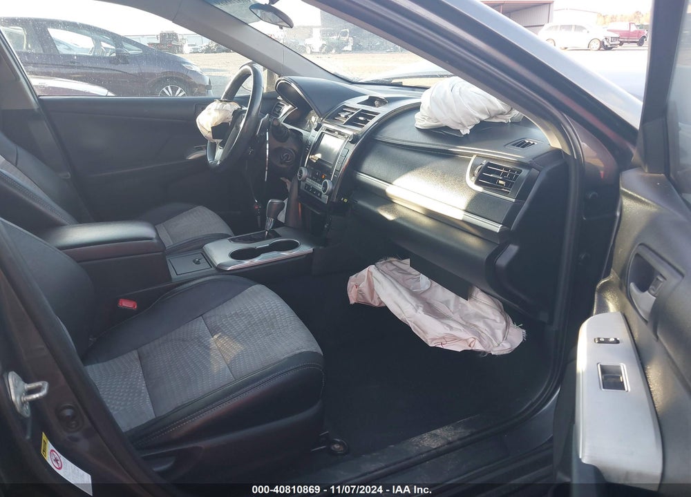 2012 TOYOTA CAMRY SE VIN: 4T1BF1FK8CU138142