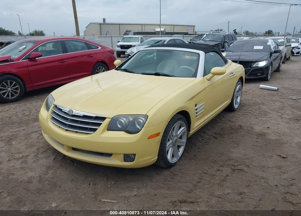 2005 CHRYSLER CROSSFIRE LIMITED VIN: 1C3AN65L85X056587