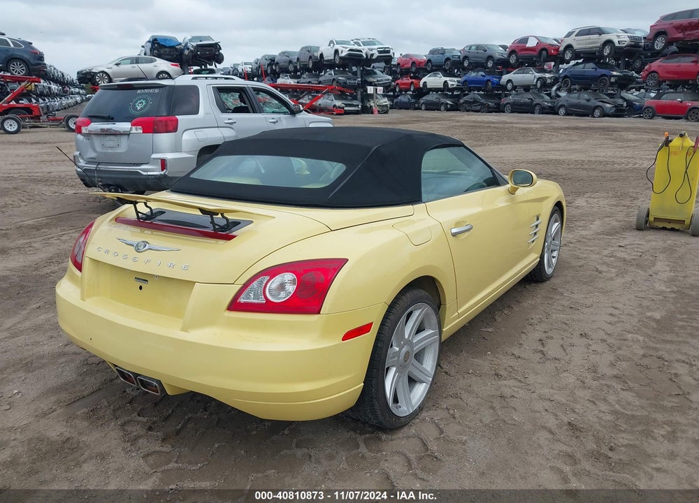 2005 CHRYSLER CROSSFIRE LIMITED VIN: 1C3AN65L85X056587