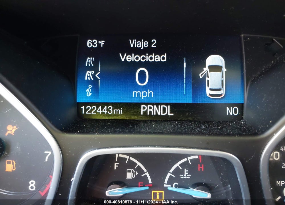 2017 FORD FOCUS VIN: 1FADP3F23HL244250