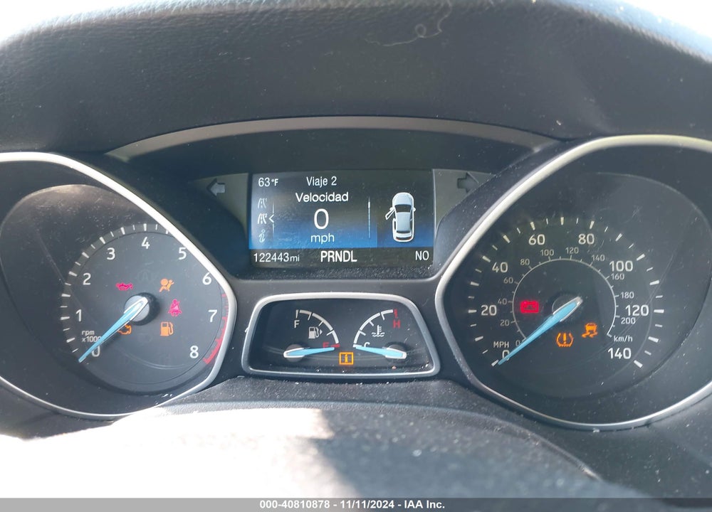 2017 FORD FOCUS VIN: 1FADP3F23HL244250
