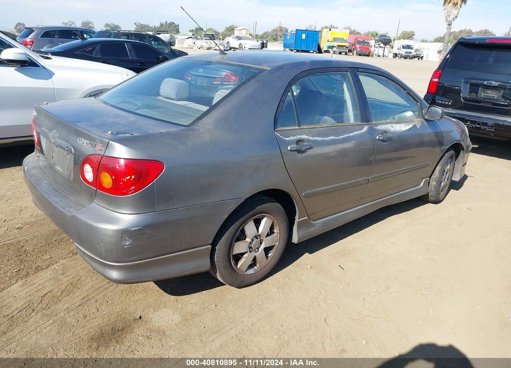 2004 TOYOTA COROLLA S VIN: 1NXBR32E04Z307669