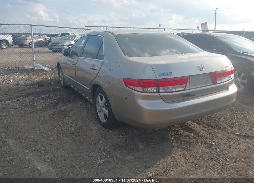 2003 HONDA ACCORD 2.4 EX VIN: JHMCM56623C071423