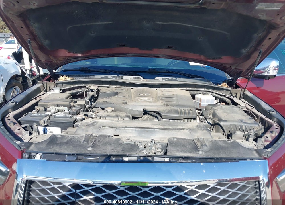 2021 INFINITI QX80 SENSORY AWD VIN: JN8AZ2BE3M9267024