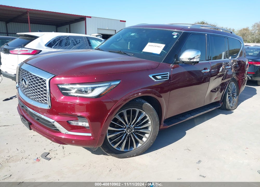 2021 INFINITI QX80 SENSORY AWD VIN: JN8AZ2BE3M9267024