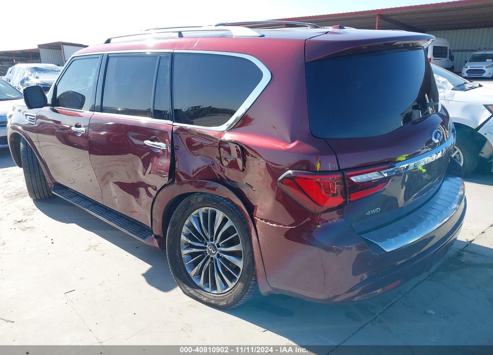 2021 INFINITI QX80 SENSORY AWD VIN: JN8AZ2BE3M9267024