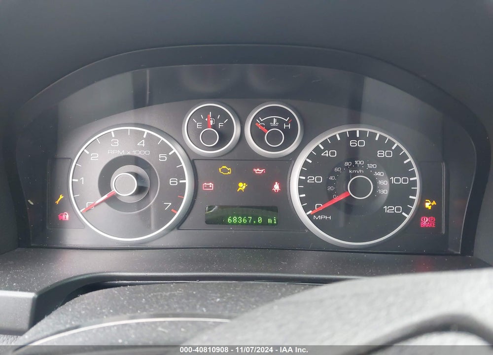 2007 FORD FUSION SE VIN: 3FAHP07107R111063