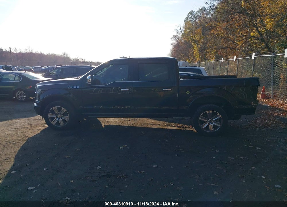2016 FORD F-150 PLATINUM VIN: 1FTEW1EF2GFC45803