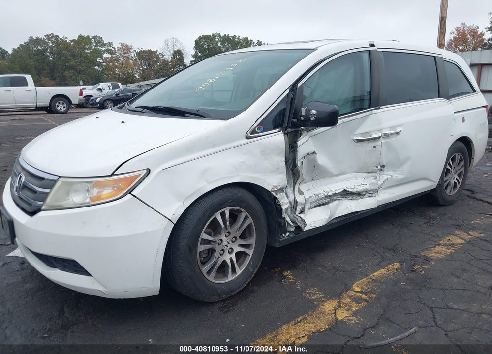 2013 HONDA ODYSSEY EX-L VIN: 5FNRL5H67DB012870