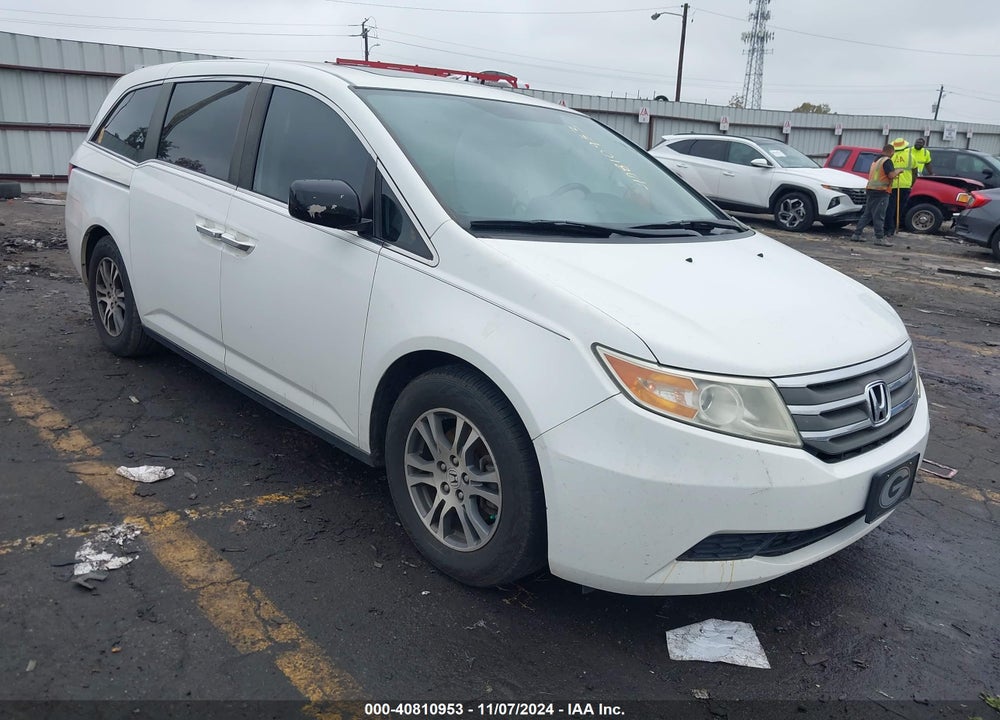 2013 HONDA ODYSSEY EX-L VIN: 5FNRL5H67DB012870