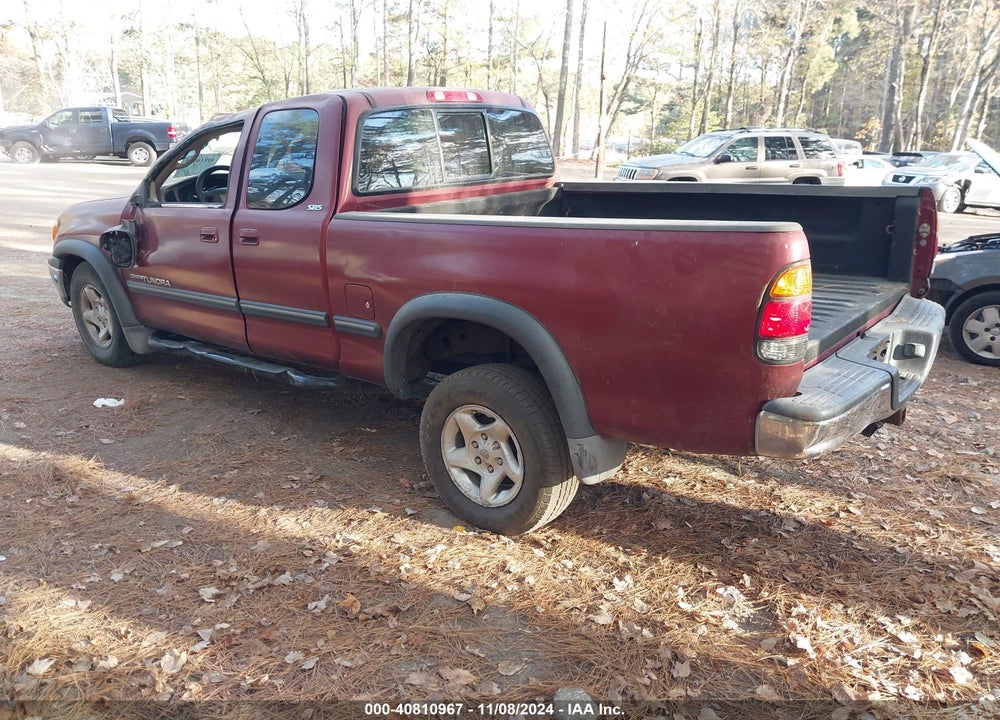 2002 TOYOTA TUNDRA SR5 V8 VIN: 5TBBT44192S317391